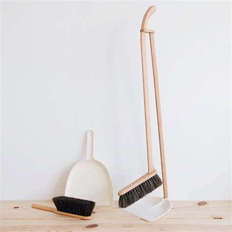Wood Hand Broom And Dustpan Set Broom