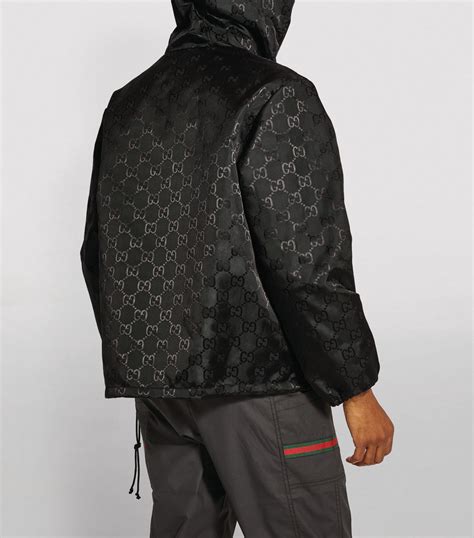 Gucci Gg Supreme Hooded Jacket Harrods Us