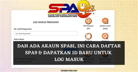 Federated identify management (fim) webmail. Dah Ada Akaun SPA8i, Ini Cara Daftar SPA9 & Dapatkan ID ...