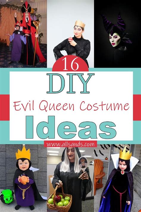 16 Diy Evil Queen Costume Ideas For Halloween All Sands