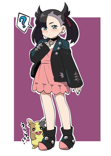 Marnie Morpeko And Morpeko Pokemon And 2 More Drawn By Yumeyoroi