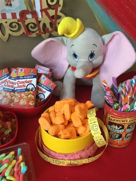 Dumbo Circus Birthday Party Ideas Photo 15 Of 21 Circus Birthday