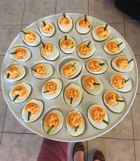 Deviled Eggs Thanksgiving Thanksgiving Deviled Eggs Food Pumpkin Spice