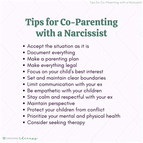 13 Tips For Co Parenting With A Narcissist