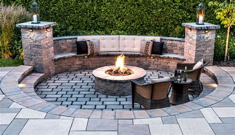 33 Amazing Winter Firepit Ideas To Keep Warm Fire Pit Patio Fire Pit