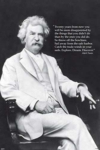 Pyramid Mark Twain Discover Poster Print Classic Poster Collector