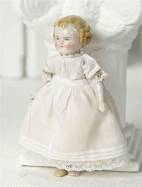 Small German Porcelain Doll With Original Body 400600 Art Antiques