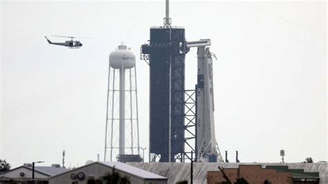 Spacex's dragon capsule is once again heading to the . NASA's SpaceX launch scrubbed due to weather, next chance ...