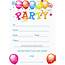 Kids Birthday Party Invites
