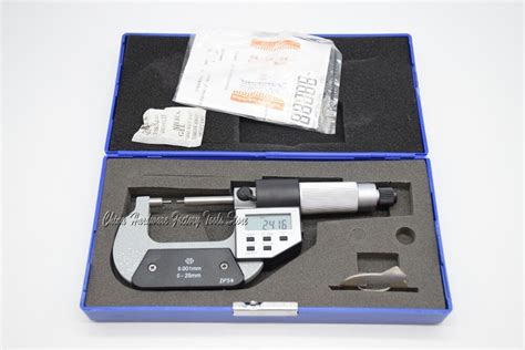 Type A Digital Small Measuring Faces Micrometers 0 25mm 0 1inch