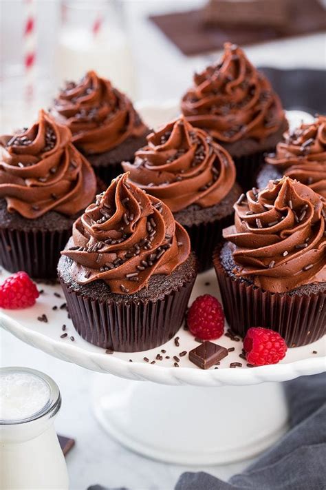 Chocolate Cupcakes With Chocolate Buttercream Frosting Cooking Classy