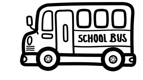School Bus Coloring Pages Free Printable Coloring Pages