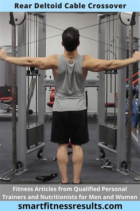 Rear Deltoid Cable Crossover In 2021 Best Shoulder Workout Workout