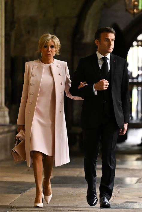 Brigitte Macron Goes Pink In Louis Vuitton At King Charles Coronation