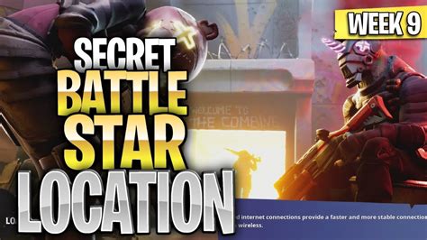 Week 9 Secret Battle Star Location Guide Season 10 Ready Or Not