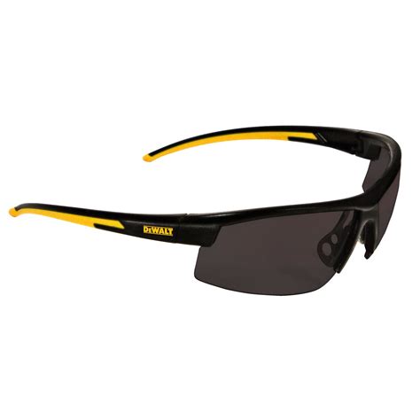Dewalt Dpg99 2pc Hdp Safety Glasses Polarized Smoke Lens Soft Case A Us Safety Supplies