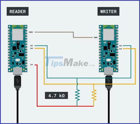 How To Connect Two Arduino Boards Using I2c