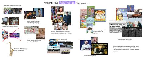 Authentic 80s Starterpack Rstarterpacks