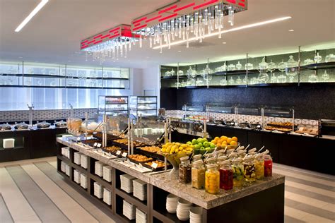 New York Marriott Marquis Crossroads Breakfast Buffet Hotel Guest