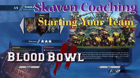 In match 07 we take on a skaven team.blood bowl 2 is a video. Blood Bowl 2 Skaven Coaching - YouTube