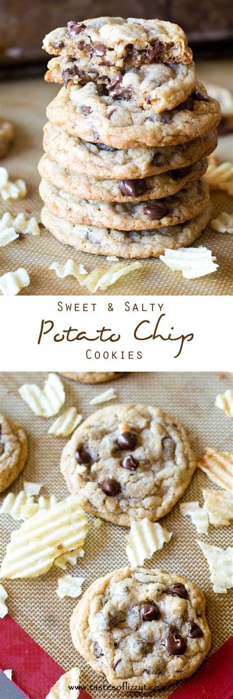 Tips about homemade sweet potato chips: Potato Chip Cookies {Sweet & Salty Cookie Recipe}