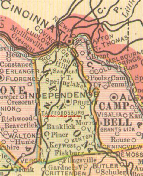 Kenton County Map