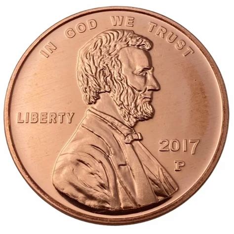 Lincoln Penny 1 Oz Copper Round Hero Bullion