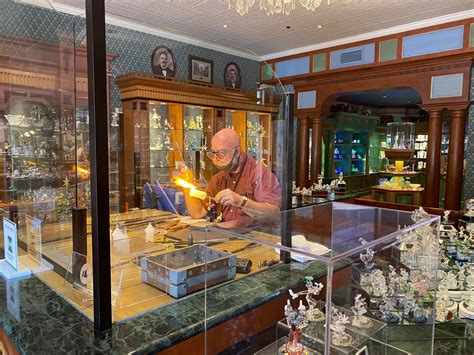 The Glass Blowers Are Back At Crystal Arts In The Magic Kingdom