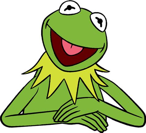 Kermit Drinking Tea Svg