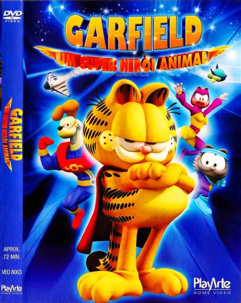 Baratta Infantil Garfield Um Super Herói Animal