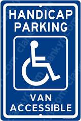 Handicap Van Accessible Parking