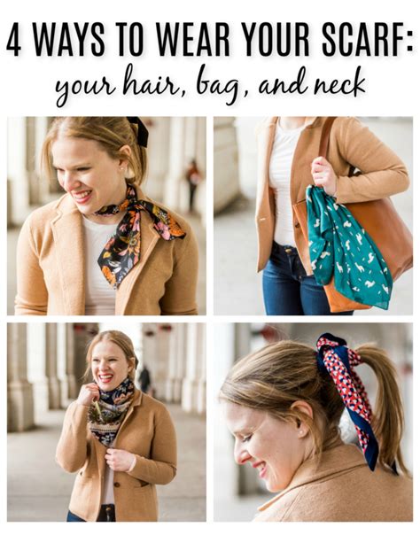 Style How To Four Ways To Tie Your Scarf Something Good