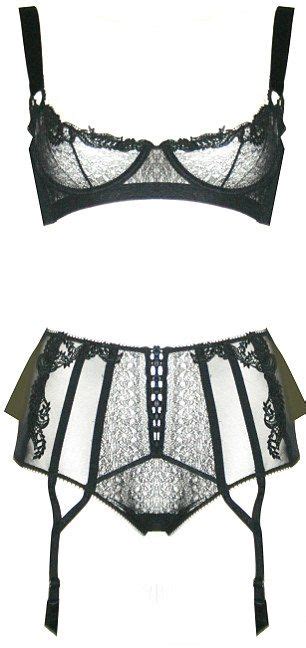 Black And Sheer Push Up Lingerie Lingerie Plus Size Gorgeous