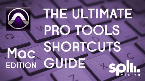 The Ultimate Pro Tools Shortcuts Guide Mac Edition