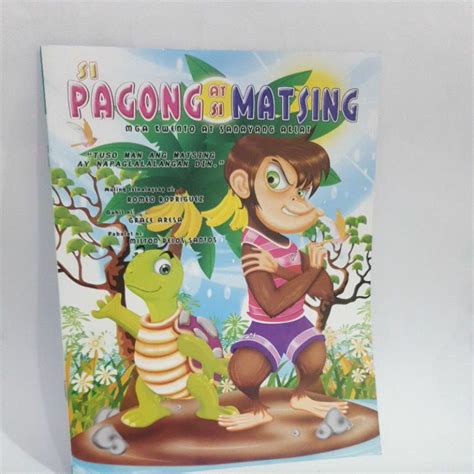 Si Pagong At Si Matsing Bedtime Stories And Activity Book Read And