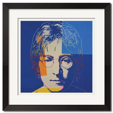 27 X 27 Print John Lennon X Andy Warhol Pop Art The Beatles Etsy