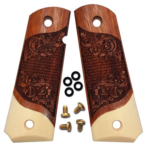1911 Pistol Grips Full Size And Commander Solid Exotic Etsy