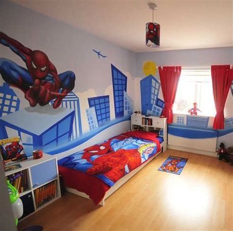spiderman bedroom theme ideas