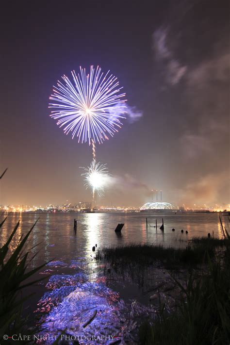Time Lapse Night Photography Fireworks