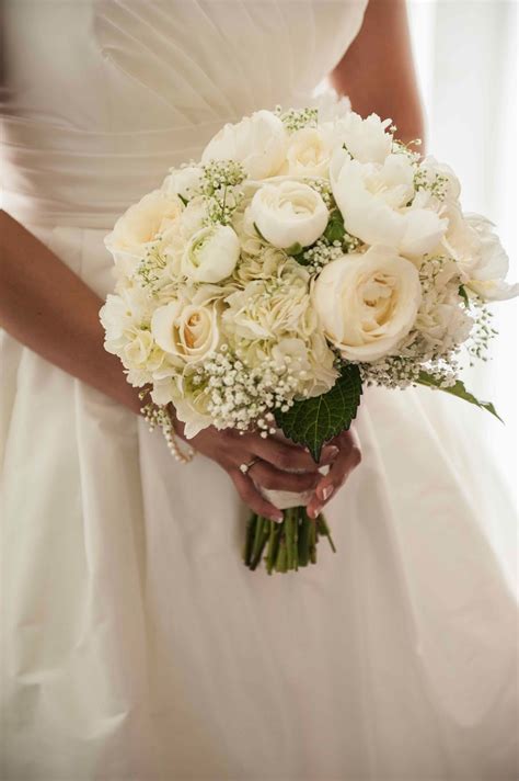 Rose and peony wedding bouquets. platinumfloraldesigns: K & D's beautiful intimate Sea ...