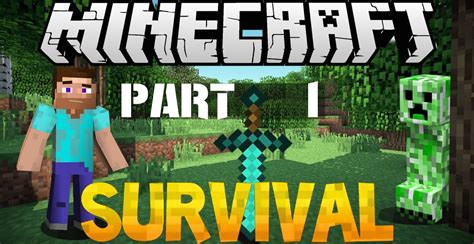 Minecraft Survival Part 1 Featuring Graves How To Play Minecraft Minecraft Survival Survival