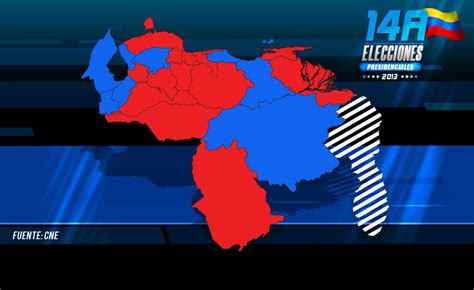 Este Es El Nuevo Mapa De Venezuela Según El Cne