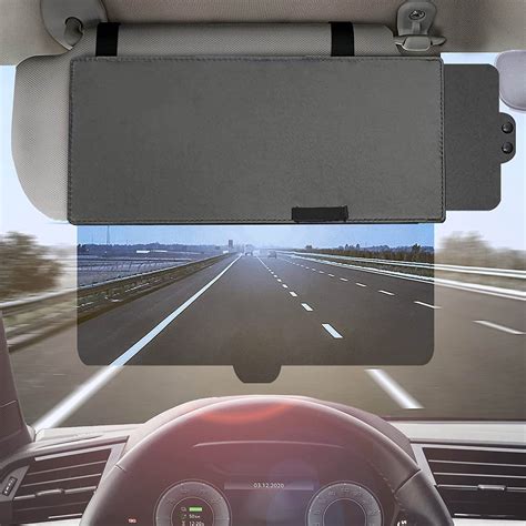 econour polarized sun visor extender for car anti glare car visor extension for sun blocker