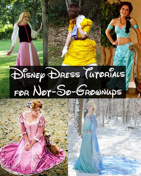 Happily Grim Disney Dress Tutorials For Not So Grownups Updated With
