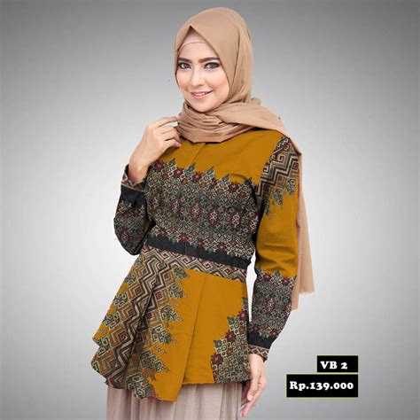 Gambar Baju Batik Modern Wanita