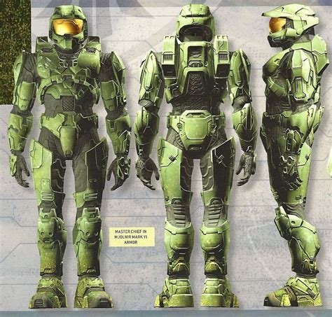 Mark Vi 6 Mjolnir Powered Battle Armor Halo Armor Halo Cosplay
