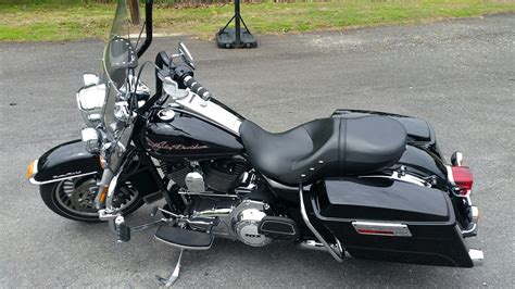 Here is my 2012 road king classic with 20 inch apes. 2012 Harley-Davidson® FLHR Road King® (Vivid Black ...