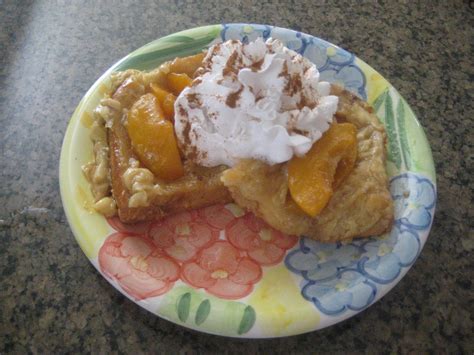 Britts Apron Overnight Peach French Toast