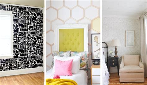 10 Diy Wall Covering Ideas Designer Trapped