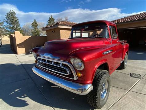 1956 Chevrolet 4x4 Pickup Classic V8 430 Hp 3 Speed Automatic 4wd